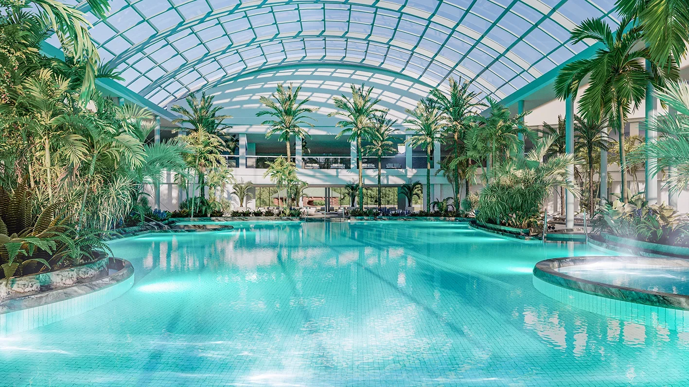 Sinnada Resort & Thermaland gerçek tesis görünümü
